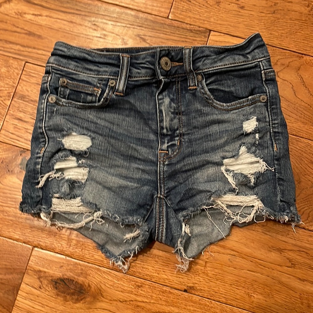 American eagle shorts size 0